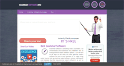 Desktop Screenshot of grammarsoftware.info